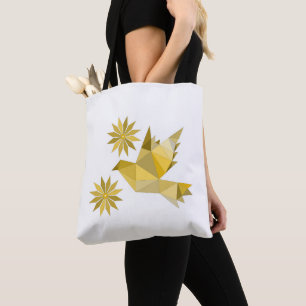 Tote med kreativ med blomma tygkasse