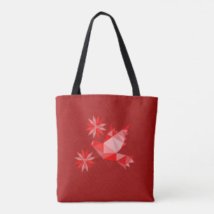 Tote med kreativ med blomma tygkasse