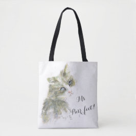Tote - Ms Purr..fect! Tygkasse