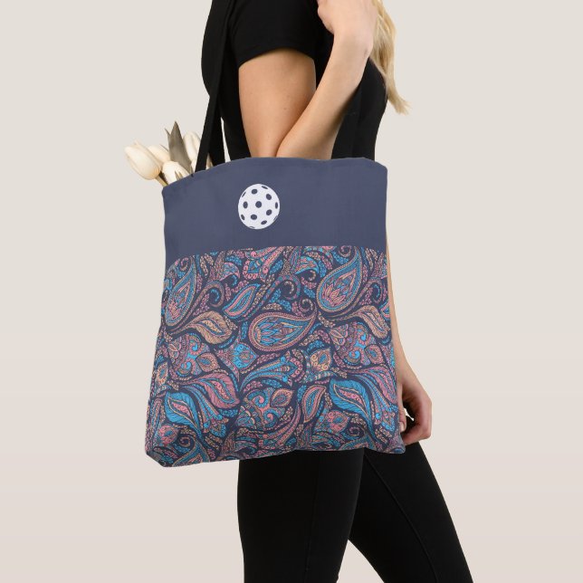 Tote Paisley Tygkasse (Närbild)