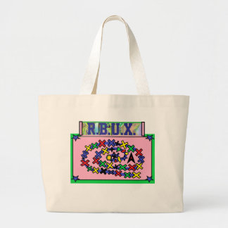 TOTE R.B.U.X. UNIQUEX HANDBAG JUMBO TYGKASSE