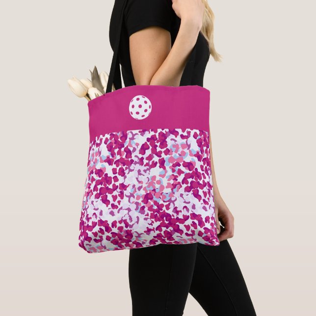 Tote Rosa Camo 2 Tygkasse (Närbild)