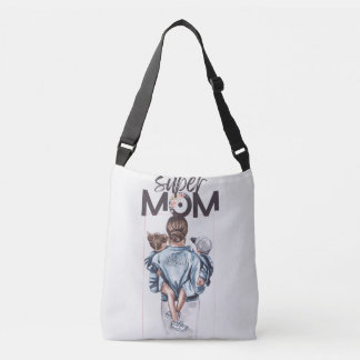 Tote Sac Ajustable - Super Maman Axelväska