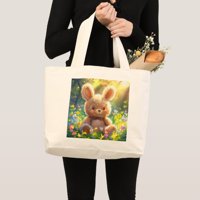 tote shopping bag jumbo tygkasse (Framsida (produkt))