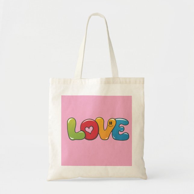Tote shopping bag tygkasse (Framsidan)
