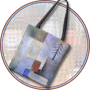 TOTE - "Small Fir" - Paul Klee Art-bild Tygkasse