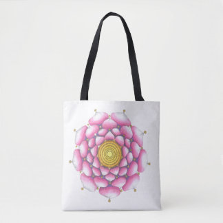 Tote-väska med Mandala Design Tygkasse