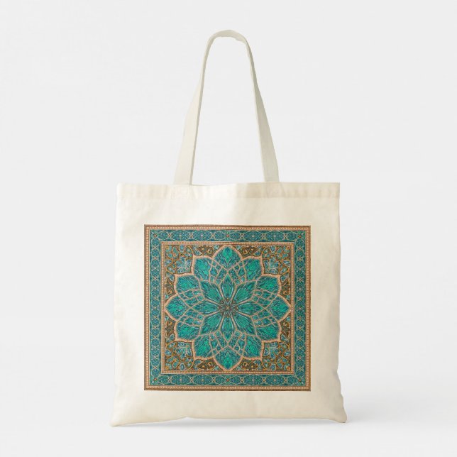 Tote Väska Sakral Stjärnmönster Design (Baksida)