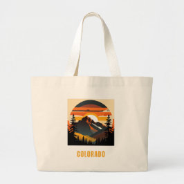 Tote väskor med design från Colorado-bergen