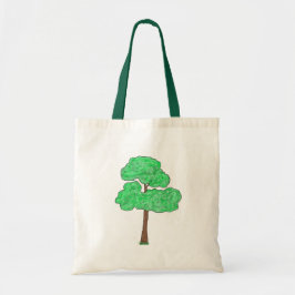 Tote - Whimsical Tree Tygkasse