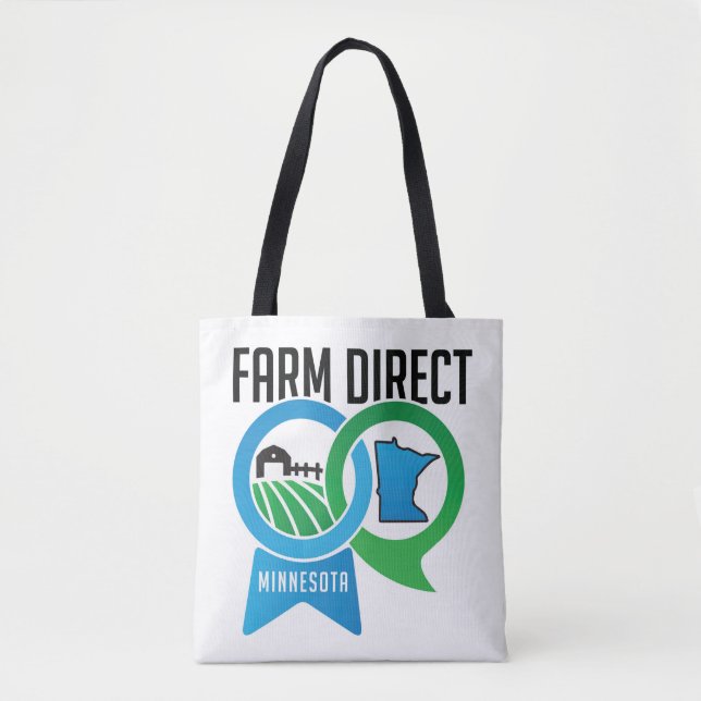 Tote you Farm Fresh Goods! Tygkasse (Framsida)