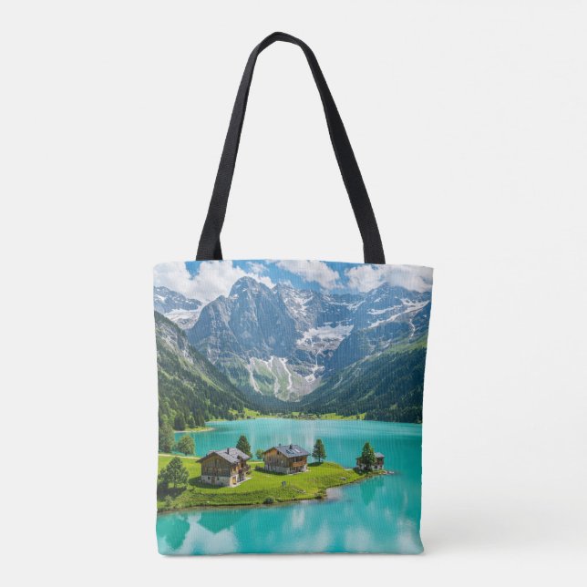 "Tote Your Kärlek for Nature in Stil" Tygkasse (Baksida)
