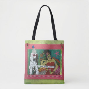 Totebag- BETYDDES JAG ALDRIG för ATT FUNGERA Tygkasse