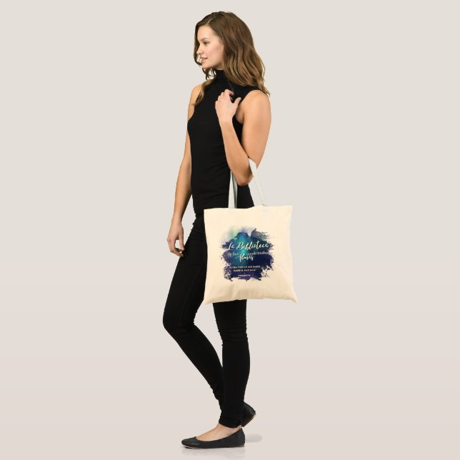 Totebag para amantes de los libros tygkasse (Fram (modell))