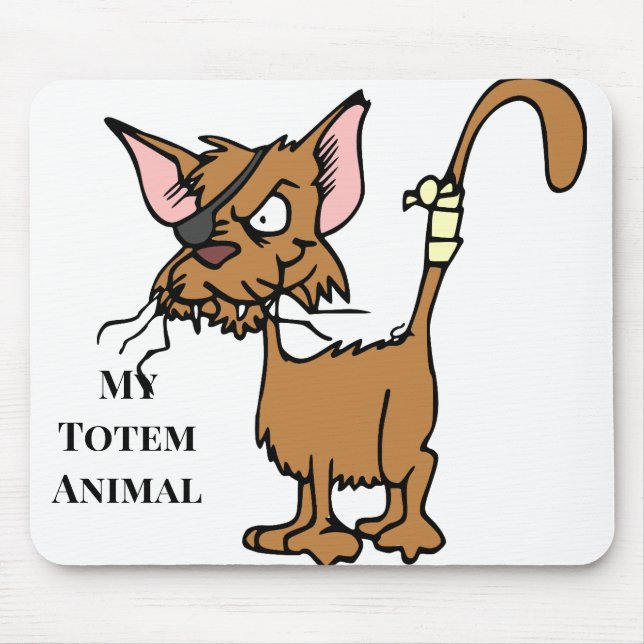Totem Animal Mousepad Musmatta (Framsidan)