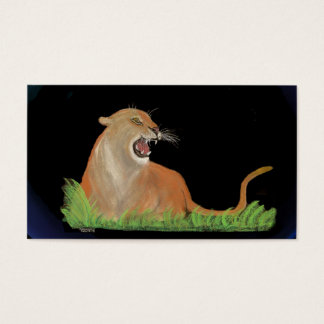 totem - cougar visitkort