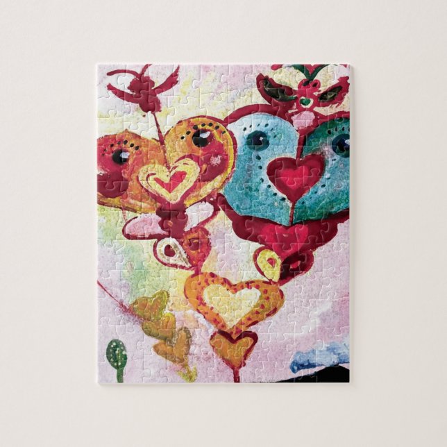 Totem Kärlek Puzzle Pussel (Vertikal)