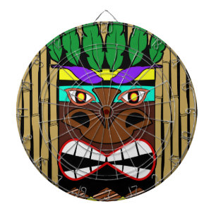 Totem med det bambuLuau partyet Darttavla