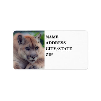 Totem Panther Adressetikett