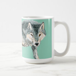 Totem polar wolf kaffemugg