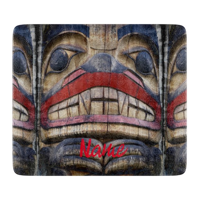 Totem Pole Ansikte Thunder_Cove (Framsidan)
