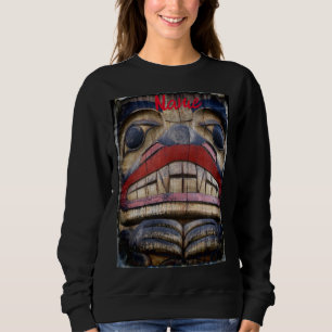 Totem Pole Ansikte Thunder_Cove T Shirt