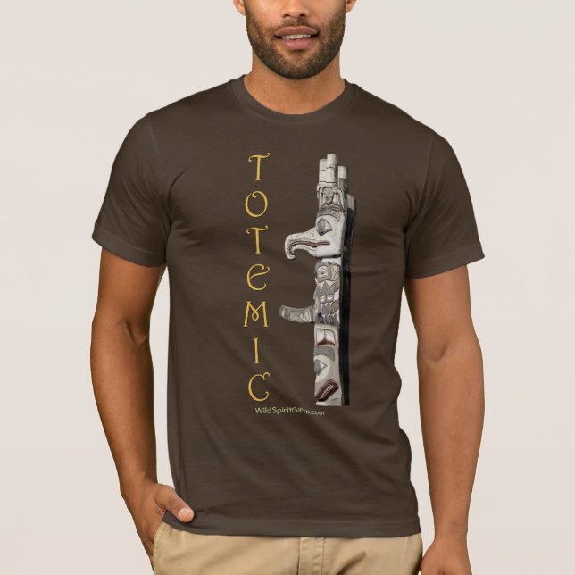 TOTEM POLE ART TEE SHIRT (Framsida)