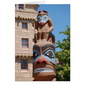 Totem Pole Hälsningskort