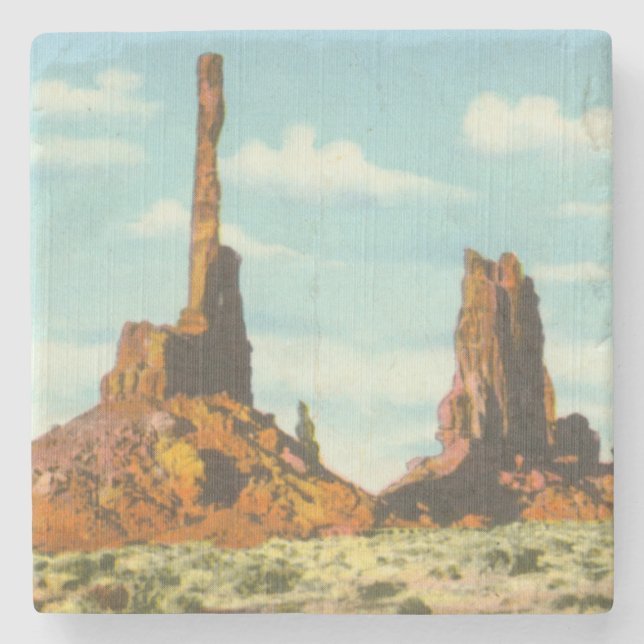 Totem Pole Underlägg Sten (Framsidan)