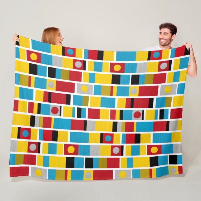 Totem Rand Fleecefilt (På plats)