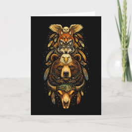 Totem Uppstigande Helgkort