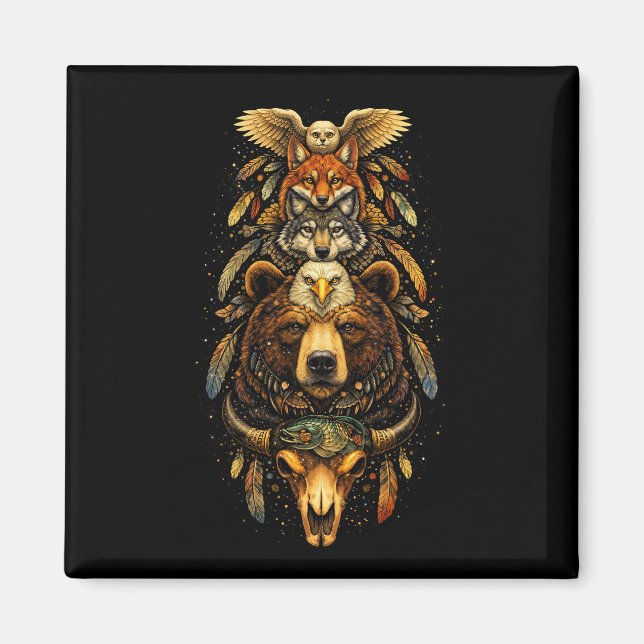 Totem Uppstigande Magnet (Framsidan)