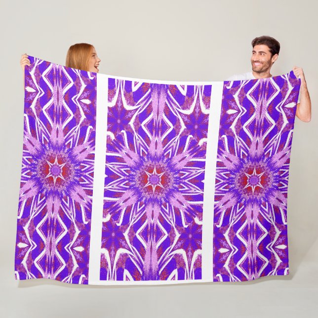 Totem Wildblomma 11 Fleecefilt (På plats)