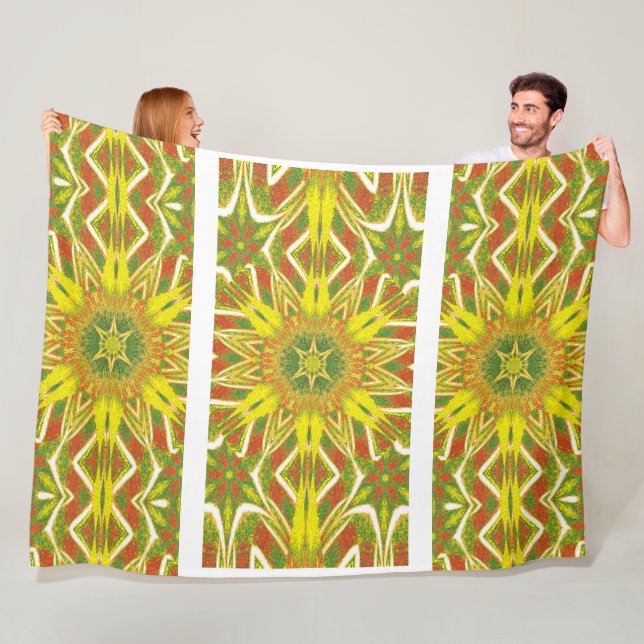 Totem Wildblomma 14 Fleecefilt (På plats)