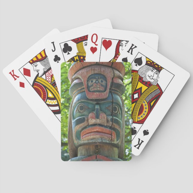 Totempåle Casinokort (Baksidan)