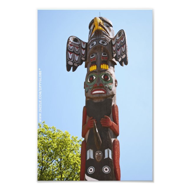 Totempole Fototryck (Framsidan)