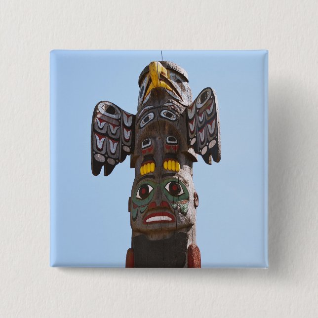 Totempole-knapp Knapp (Framsida)