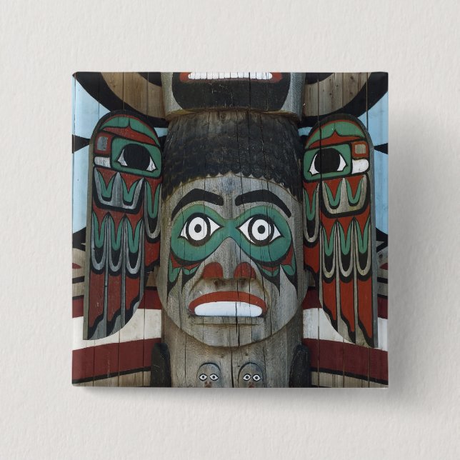 Totempole-knapp Knapp (Framsida)