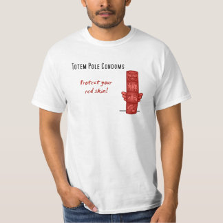 TotemPole kondomar: Skydda ditt rött flår Tee Shirt