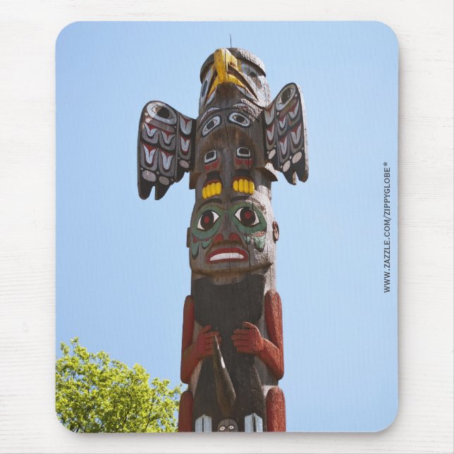 Totempole-mössmattor Musmatta (Framsidan)