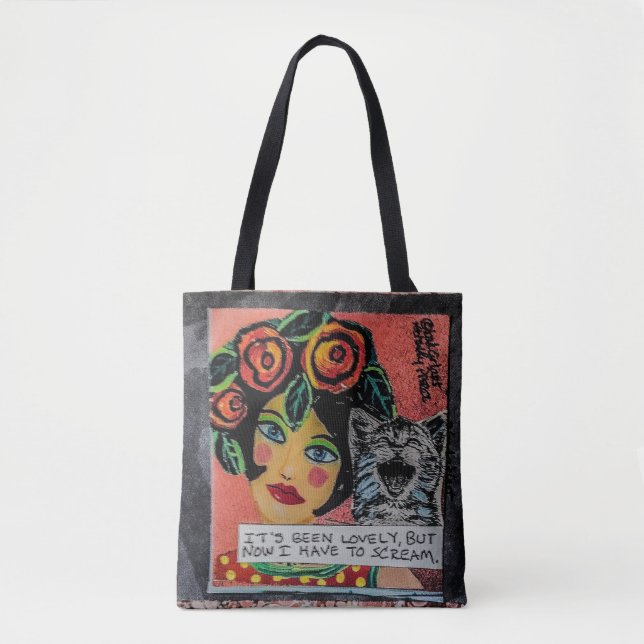 Toten har hänga lösdet varit älskvärt, men nu tygkasse (Framsida)