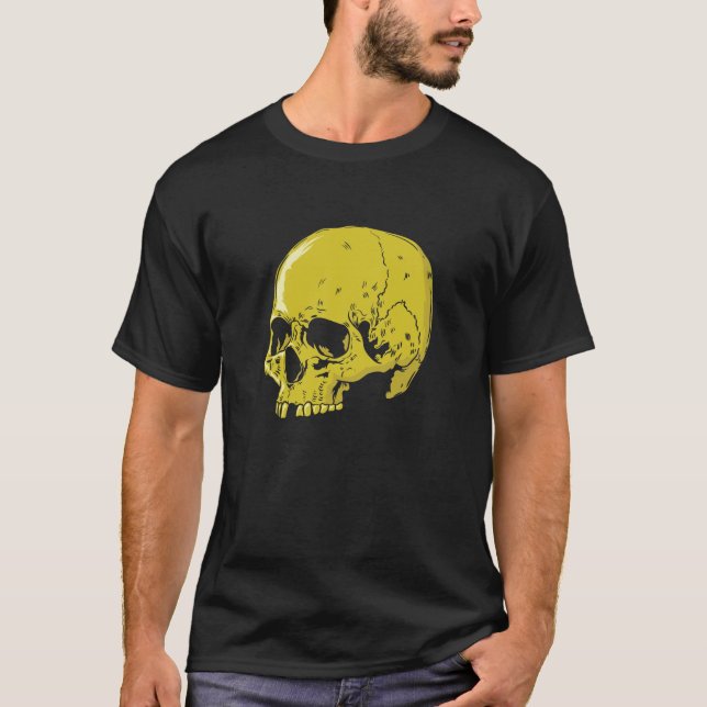 Totenkopf aus Guld T Shirt (Framsida)
