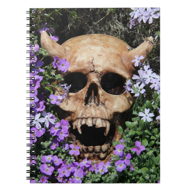 Totenkopf gotiic/Notebook Anteckningsbok (Framsidan)