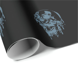 Totenkopf Tattoo Körperkunst Presentpapper