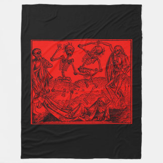 Totentanz / Dance of macabre Fleecefilt