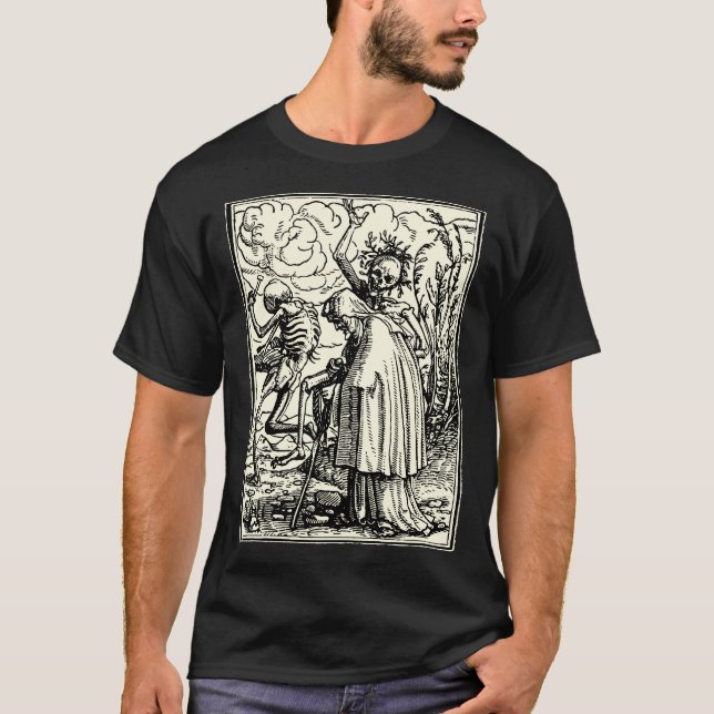 Totentanz, Dance of macabre (Holbein) Tee (Framsida)