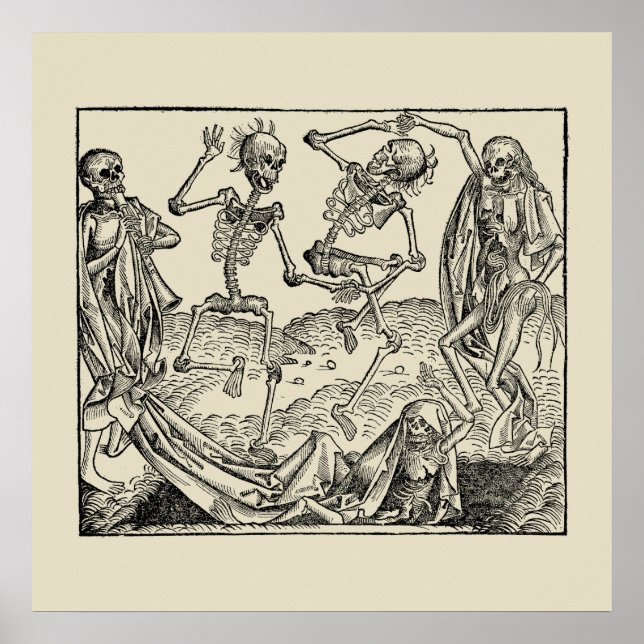Totentanz / Dance of macabre Poster (Framsidan)