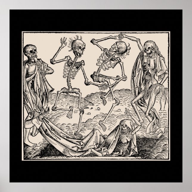 Totentanz / Dance of macabre Poster (Framsidan)