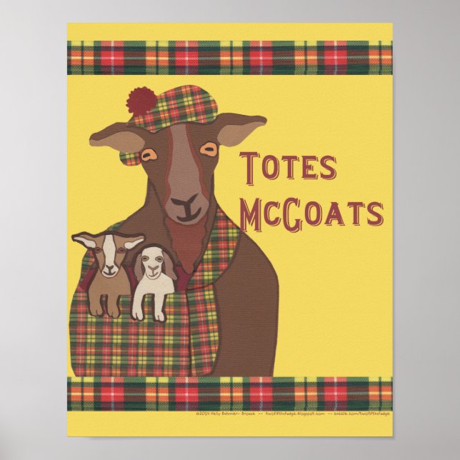 Totes McGoats poster (Framsidan)