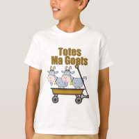 Totes Morsa Goats Funny Farm Animal Pun Kids
